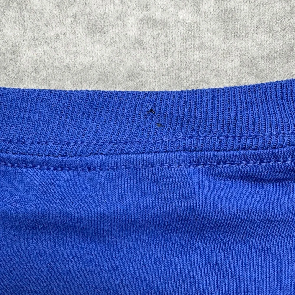 Kansas Jayhawks T-Shirt Mens L Blue 2022 National Champions NCAA‎ Basketball